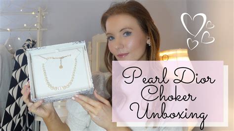 Dior Choker Unboxing 